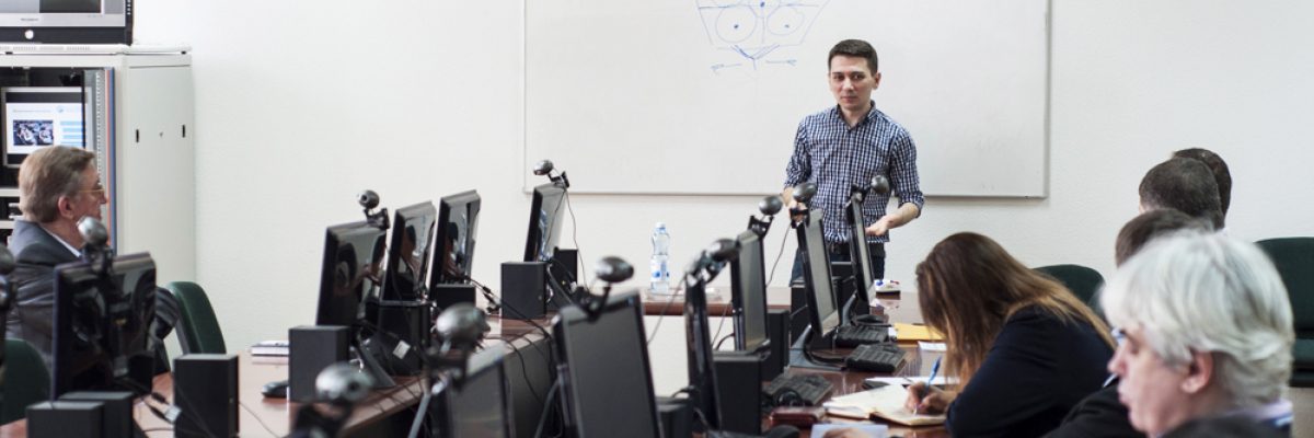 Mykola Ovcharov at the Diplomatic Academy