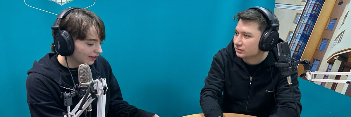 Mykola Ovcharov on Radio BG Student Podcast: On Rhetoric, Books, and Communication Skills Development